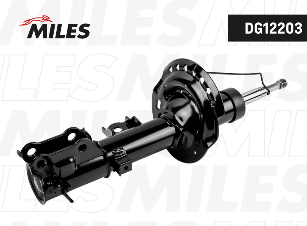 miles DG12003 передний левый амортизатор Хендай Солярис