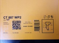 Contitech CT887WP2 - комплект ГРМ с помпой